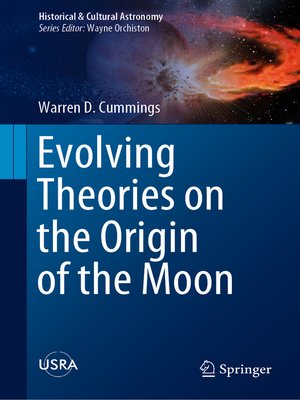 cover image of Evolving Theories on the Origin of the Moon